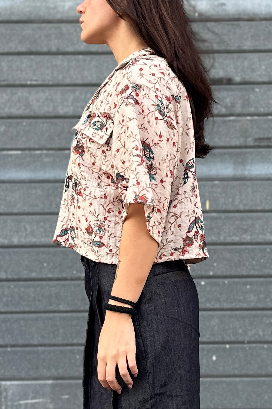 CAMICIA LISBONA CROP