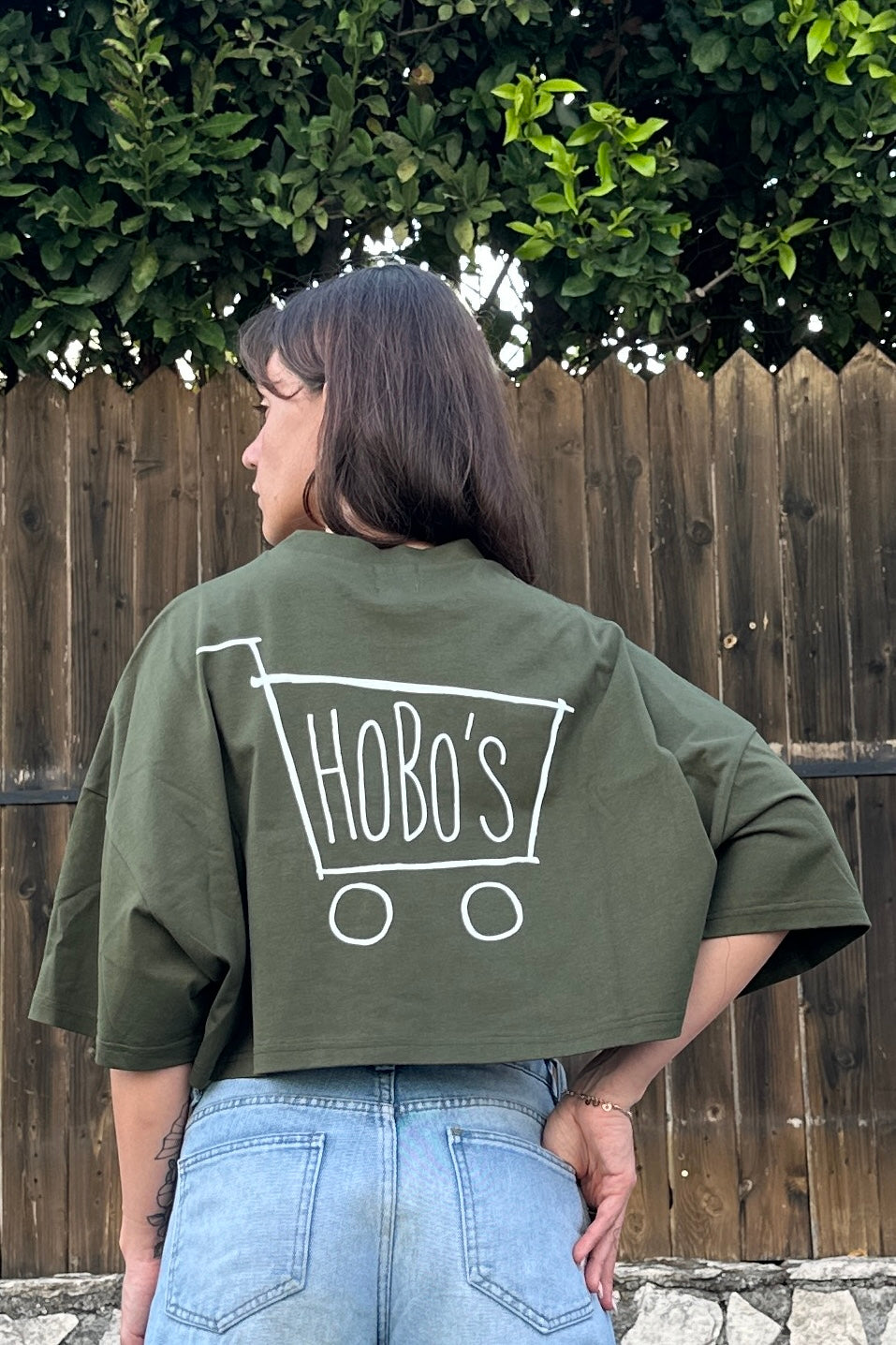 BAT-SHIRT CROP