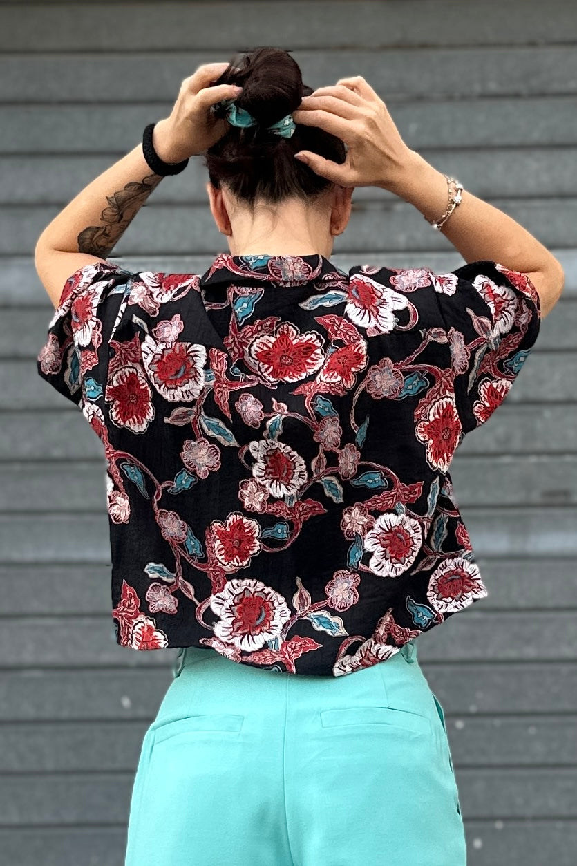CAMICIA LISBONA CROP