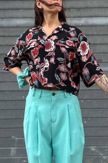 CAMICIA LISBONA CROP